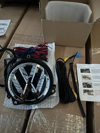 Kit Cámara Trasera VW Logo