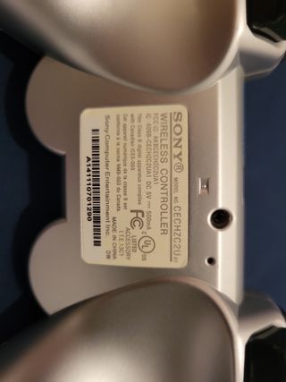 Mando PS3 Dualshock 3 Plateado Sony