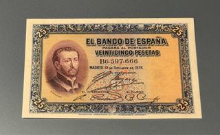 25 Pesetas 1926 Banco de España