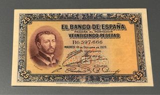 25 Pesetas 1926 Banco de España