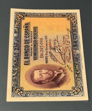 25 Pesetas 1926 Banco de España