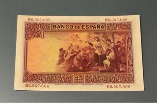 25 Pesetas 1926 Banco de España