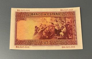 25 Pesetas 1926 Banco de España