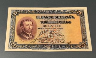 25 Pesetas 1926 Banco de España