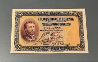 25 Pesetas 1926 Banco de España
