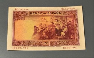 25 Pesetas 1926 Banco de España