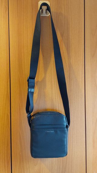 Borsa a tracolla Calvin Klein uomo nera
