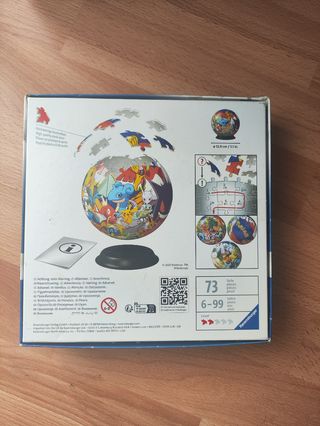 Puzzle 3D Redondo Pokémon Ravensburger