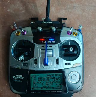 Futaba 14SG FASSTest 2.4GHz + Receptor