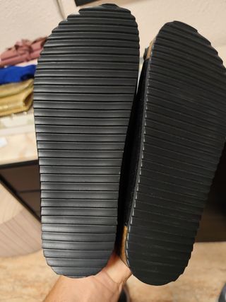 Chanclas Emma Pelo Negro
