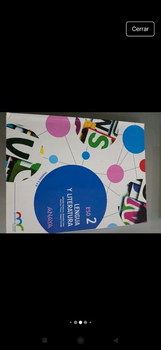 Lengua y Literatura 2 °ESO. 3 libros 