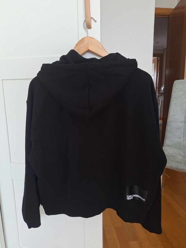 Sudadera Karl Lagerfeld Talla L Negra