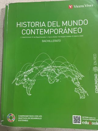 Libro Historia del Mundo Contemporáneo