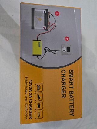 Cargador Batería Moto coche 12V2A-3A