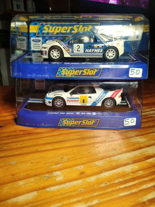Ford RS 200 Super Slot 
 El precio por cada coche 