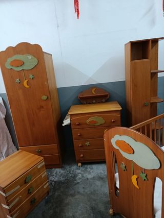 Mueble infantil madera
