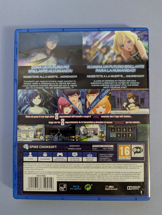 Zanki Zero Last Beginning PS4