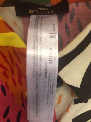 Camicia mezza manica fantasia