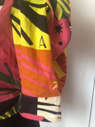 Camicia mezza manica fantasia