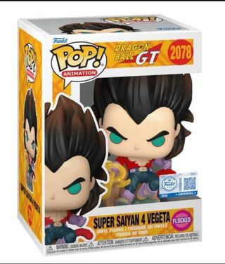 Funko Pop! Dragon Ball GT Vegeta SSJ4 2078 Flocked