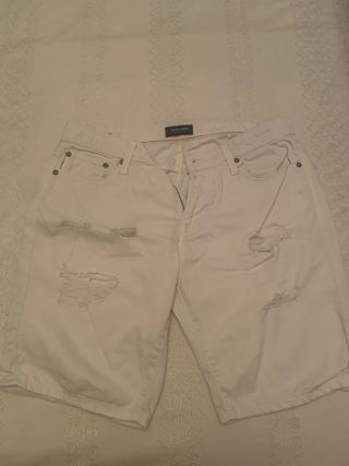 Pantalón corto Jack & Jones blanco hombre