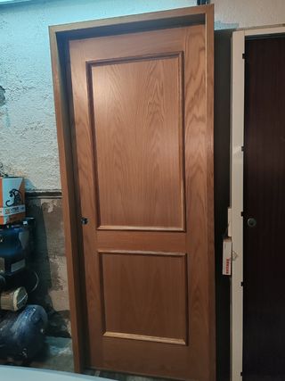 Puerta Acorazada Madera