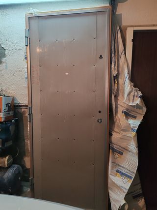 Puerta Acorazada Madera