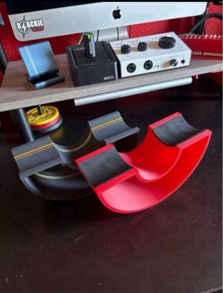 Soporte mástil y separador cuerdas