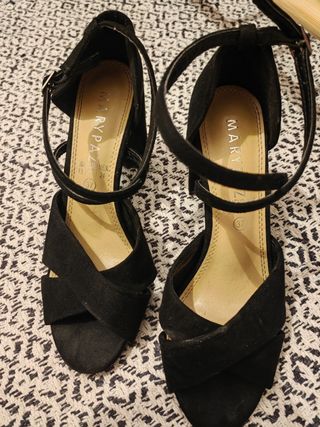 Zapatos de tacón Marypaz negros talla 37