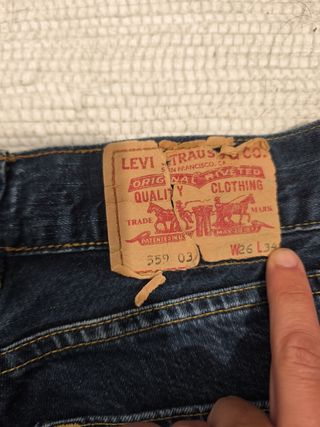 Levi's Marissa 559 W26 L34 Jeans