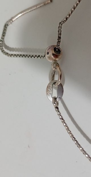 Pulsera Plata con Piedras Naturales