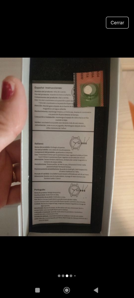 Reloj Pablo Rayz Cuarzo Plata Negro