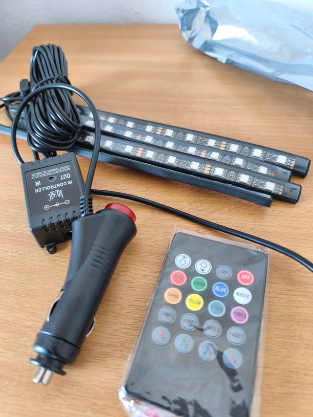 Luces LED RGB para Coche