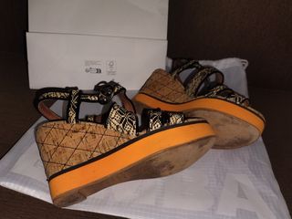 Sandalias Bimba y Lola Piel Multicolor