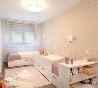 Habitación juvenil: 2 camas 90x1,90