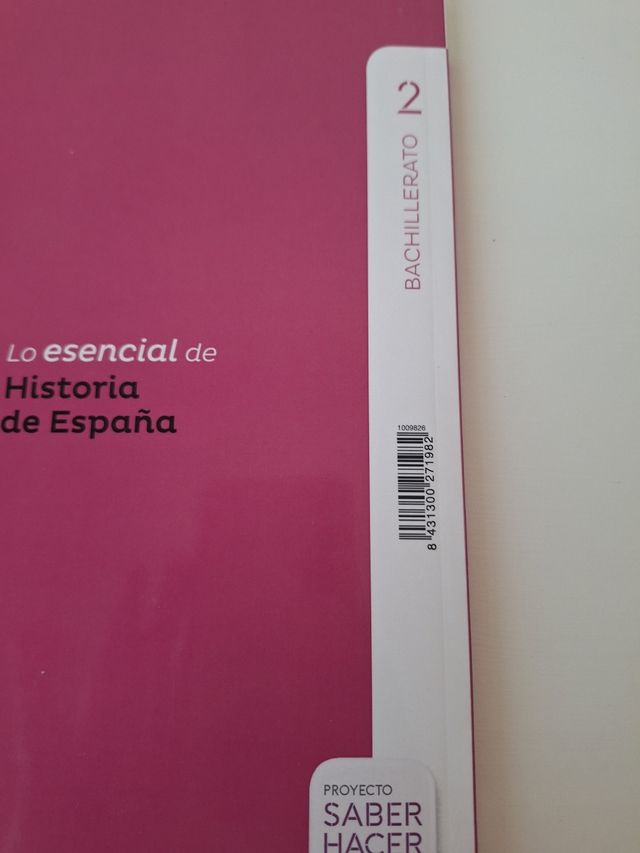 Historia De España, 2 Bachillerato