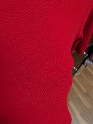 Jersey rojo Stradivarius talla S