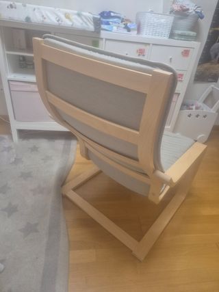 Sillón Poäng Ikea Madera Gris