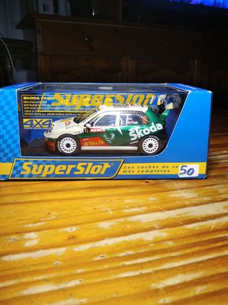 Coche Scalextric Superslot Skoda Fabia