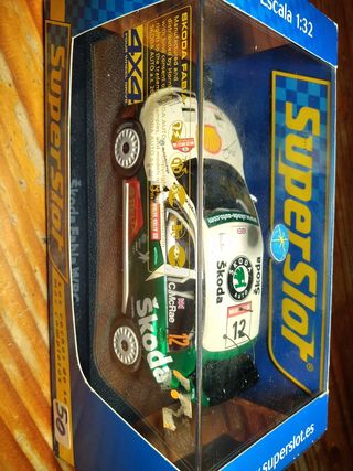 Coche Scalextric Superslot Skoda Fabia