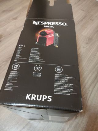 Caja Vacía Cafetera Nespresso Krups Inissia