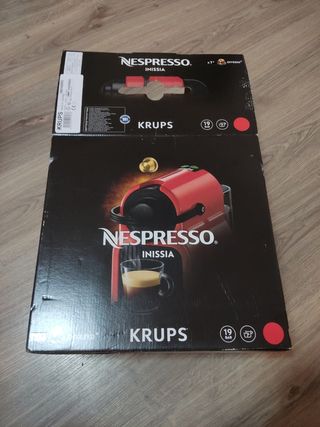 Caja Vacía Cafetera Nespresso Krups Inissia