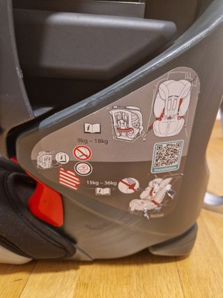 Silla de coche Britax Römer negra
