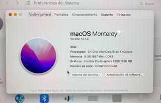 iMac 21.5 (2015) 8GB RAM