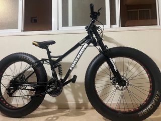 Bicicleta Fat Bike negro