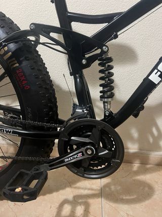 Bicicleta Fat Bike negro
