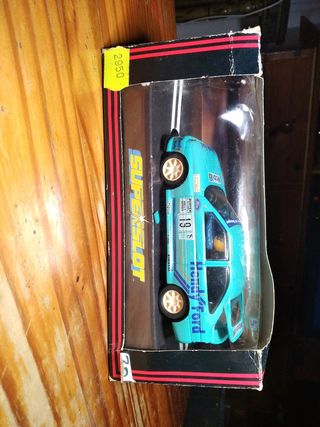 Ford Escort Superslot Coche Slot Azul