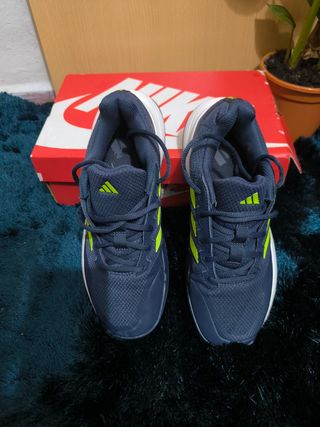 Zapatillas Adidas Azul y Verde