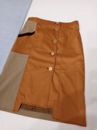 Falda Sahoco Talla M Tela gabardina, tendencia 