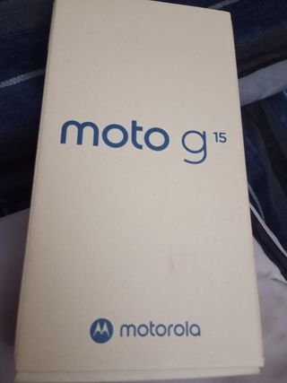 Móvil Motorola Moto G15 sin estrenar